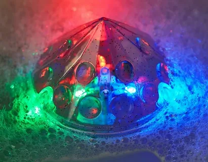 Transform Your Bathroom Into a Dance Party with Disco Bath Lights